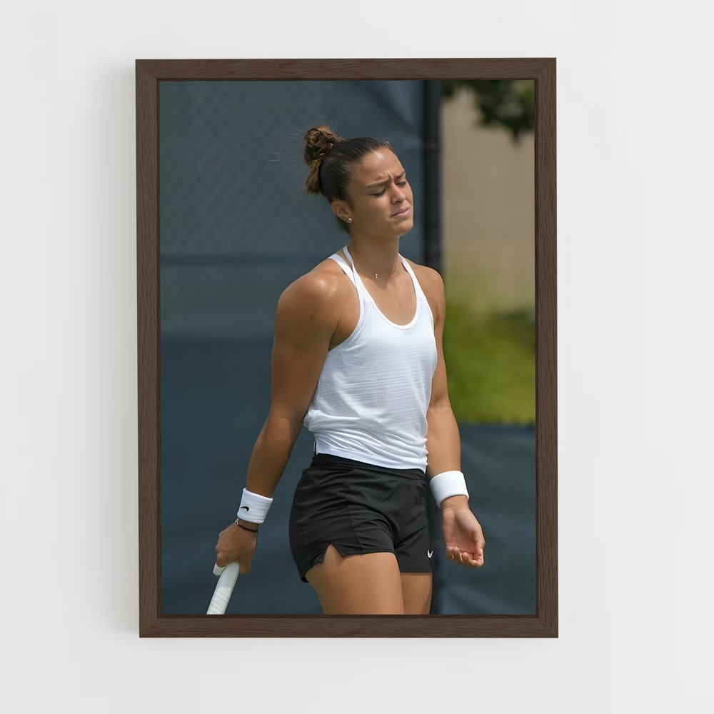 Poster Smash de Sakkari – affiche Tennis (vue 5)